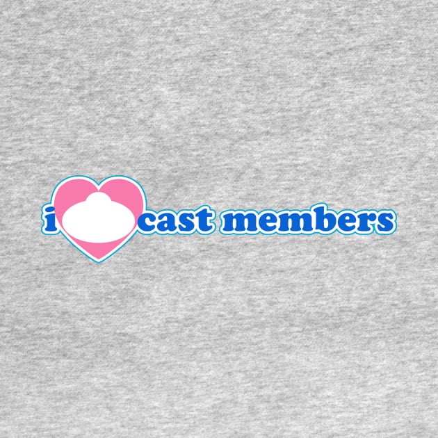 I Heart Cast Members V.2 by HeroToSome